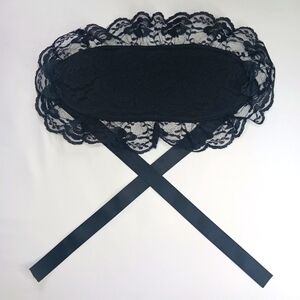 Black Lace & Small Bow Lolita Headband.